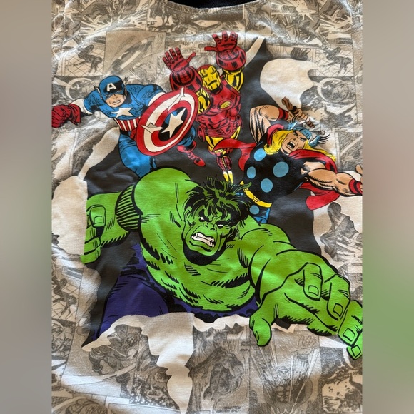 Marvel - Boys 5 Short Sleeve Tee - Picture 3 of 4